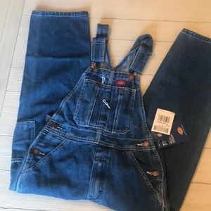 Dickies Kid’s BIb Overalls size 8 NWT